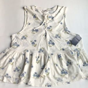 Lucky Brand Sleeveless BohoTop